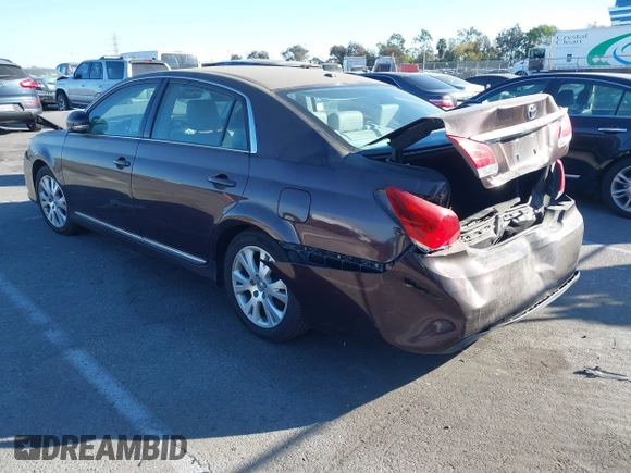 2011 Toyota Avalon with VIN 4T1BK3DB2BU420950, listed as a IAAI auction lot 41331545 with 86,908 mi miles and . Bid and sale history available at DreamBid. Image 3.