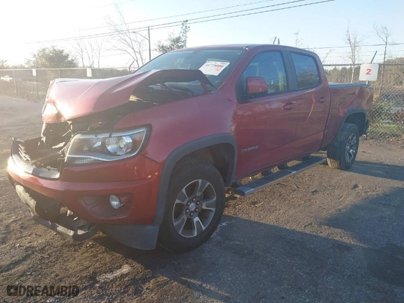 2015 Chevrolet Colorado 4WD Z71 with VIN 1GCGTCE31F1207882, listed as a IAAI auction lot 41728080 with 89,231 mi miles. Bid and sale history available at carsss.com. Image 2.