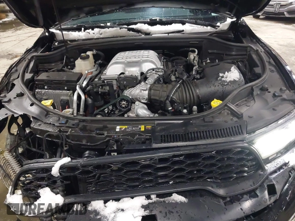 2023 Dodge Durango SRT Hellcat Premium z VIN 1C4SDJH90PC596225, wystawiony jako IAAI lot #41600943 z przebiegiem 18 877 mil mil oraz . Historia ofert i sprzedaży dostępna na DreamBid. Obrazek 10.