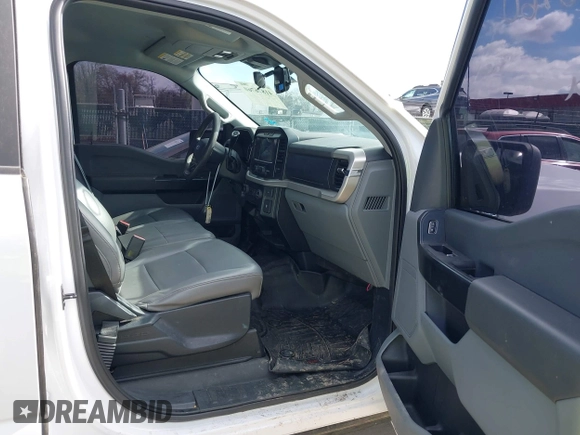 2021 Ford F-150 XL with VIN 1FTFW1E82MKD23506, listed as a IAAI auction lot 41876760 with 71,387 mi miles. Bid and sale history available at carsss.com. Image 5.