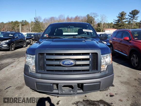 2012 Ford F-150 XL with VIN 1FTNF1CF5CKD98700, listed as a Copart auction lot 43165675 with 65,089 mi miles and Salvage title. Bid and sale history available at DreamBid. Image 5.