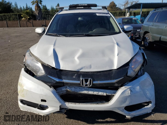 2018 Honda HR-V EX-L Navi with VIN 3CZRU6H70JM700433, listed as a Copart auction lot 42049345 with 85,216 mi miles and Salvage Title. Bid and sale history available at carsss.com. Image 5.