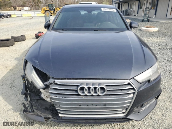 2018 Audi A4 Premium with VIN WAUKMAF43JA061865, listed as a Copart auction lot 48929195 with 122,084 mi miles and Salvage Title. Bid and sale history available at carsss.com. Image 5.