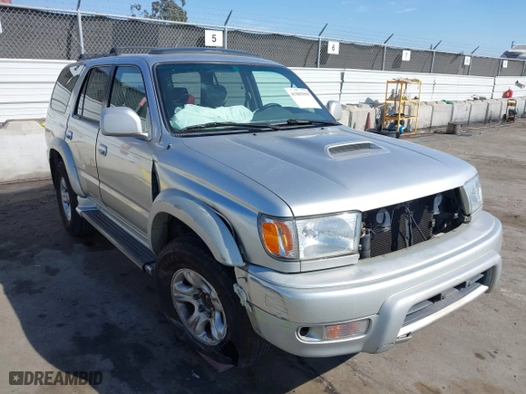 2001 Toyota 4Runner SR5 with VIN JT3GN86R010180722, listed as a IAAI auction lot 41885090 with 194,270 mi miles. Bid and sale history available at carsss.com. Image 6.