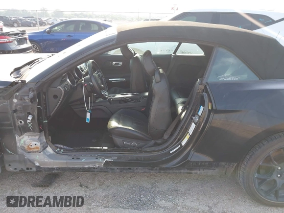 2018 Ford Mustang EcoBoost Premium with VIN 1FATP8UH2J5175707, listed as a IAAI auction lot 42237355 with 88,609 mi miles and . Bid and sale history available at DreamBid. Image 14.