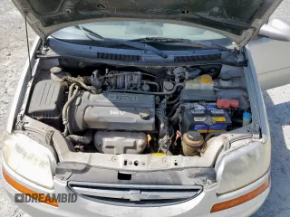 2005 Chevrolet Aveo LS with VIN KL1TD62665B359524, listed as a Copart auction lot 64398555 with 166,819 mi miles and Salvage title. Bid and sale history available at DreamBid. Image 11.