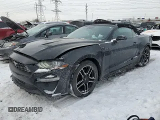2022 Ford Mustang EcoBoost with VIN 1FATP8UHXN5118869, listed as a Copart auction lot 44924415 with 67,663 mi miles and Salvage Title. Bid and sale history available at carsss.com. Image 1.