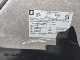 2010 Chevrolet Equinox 2LT with VIN 2CNALPEW2A6387740, listed as a IAAI auction lot 41084164 with 124,003 mi miles and . Bid and sale history available at DreamBid. Image 9.