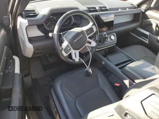 2023 Land Rover Defender S with VIN SALEJ6EX2P2121454, listed as a Copart auction lot 85629244 with 32,155 mi miles and Salvage title. Bid and sale history available at DreamBid. Image 8.