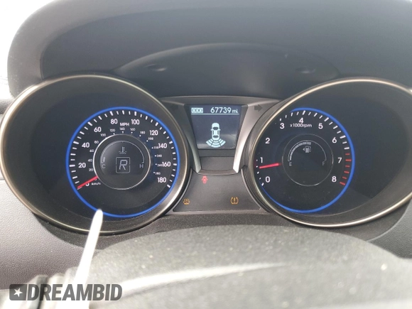2015 Hyundai Genesis Coupe 3.8L Base with VIN KMHHU6KJ8FU126376, listed as a Copart auction lot 57450895 with 67,739 mi miles and Salvage title. Bid and sale history available at DreamBid. Image 9.