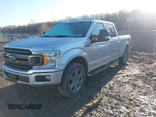 2018 Ford F-150 XL with VIN 1FTFW1EG0JFB44991, listed as a IAAI auction lot 41751140 with 153,051 mi miles. Bid and sale history available at carsss.com. Image 18.