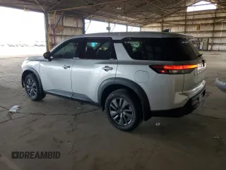 2024 Nissan Pathfinder S with VIN 5N1DR3AA0RC309202, listed as a Copart auction lot 55341725 with 9,549 mi miles and Salvage title. Bid and sale history available at DreamBid. Image 2.