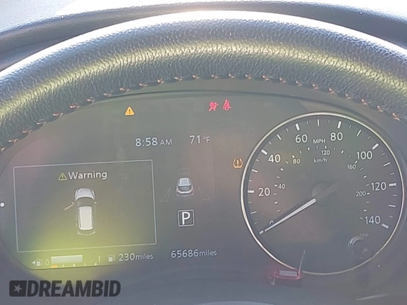 2021 Nissan Kicks SR with VIN 3N1CP5DV3ML529482, listed as a IAAI auction lot 40128361 with 65,686 mi miles and . Bid and sale history available at DreamBid. Image 7.