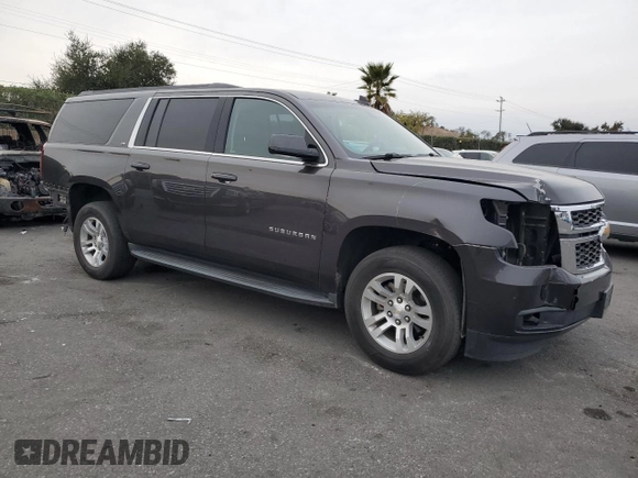 2016 Chevrolet Suburban LS with VIN 1GNSKGEC3GR410741, listed as a Copart auction lot 81327194 with 50,573 mi miles and Salvage Title. Bid and sale history available at carsss.com. Image 4.