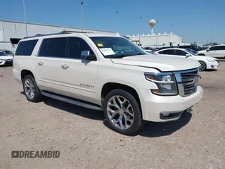 2015 Chevrolet Suburban LTZ with VIN 1GNSCKKC9FR728236, listed as a IAAI auction lot 41954123 with 188,953 mi miles and . Bid and sale history available at DreamBid. Image 1.