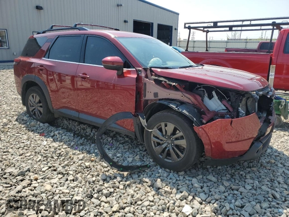 2022 Nissan Pathfinder SV с VIN 5N1DR3BC3NC244940, выставлен на аукционе Copart как лот 59892875 с пробегом 52 910 миль миль и На запчасти • Non repairable. История ставок и продаж доступна на DreamBid. Изображение 4.