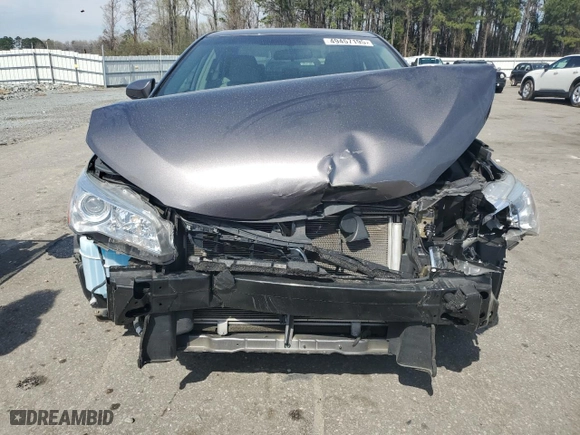 2015 Toyota Camry XLE with VIN 4T4BF1FK1FR478467, listed as a Copart auction lot 49457195 with 54,632 mi miles and Salvage Title. Bid and sale history available at carsss.com. Image 5.