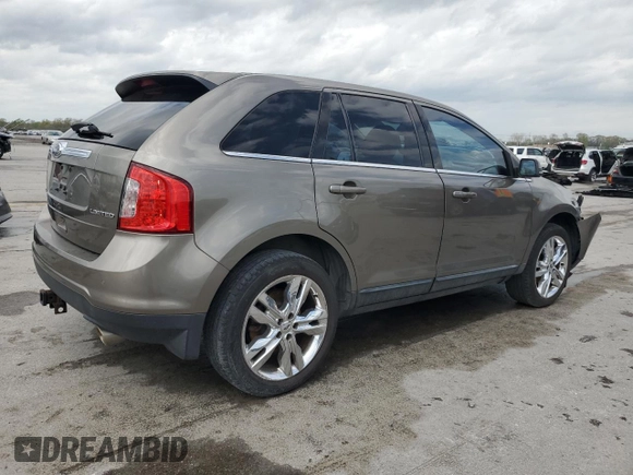 2013 Ford Edge Limited with VIN 2FMDK3KC7DBE30502, listed as a Copart auction lot 51823875 with 124,172 mi miles and Clean Title. Bid and sale history available at carsss.com. Image 3.