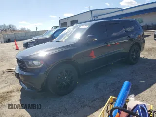 2017 Dodge Durango R/T with VIN 1C4SDJCT8HC691734, listed as a Copart auction lot 50655225 with 121,108 mi miles and Clean Title. Bid and sale history available at carsss.com. Image 1.
