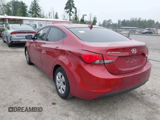 2016 Hyundai Elantra SE with VIN 5NPDH4AE3GH789527, listed as a IAAI auction lot 42441097 with 197,608 mi miles and . Bid and sale history available at DreamBid. Image 3.