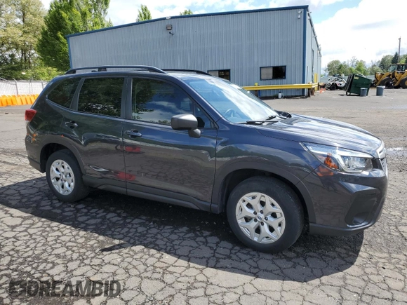 2019 Subaru Forester with VIN JF2SKACC7KH463306, listed as a Copart auction lot 57237345 with 21,680 mi miles and Salvage title. Bid and sale history available at DreamBid. Image 4.