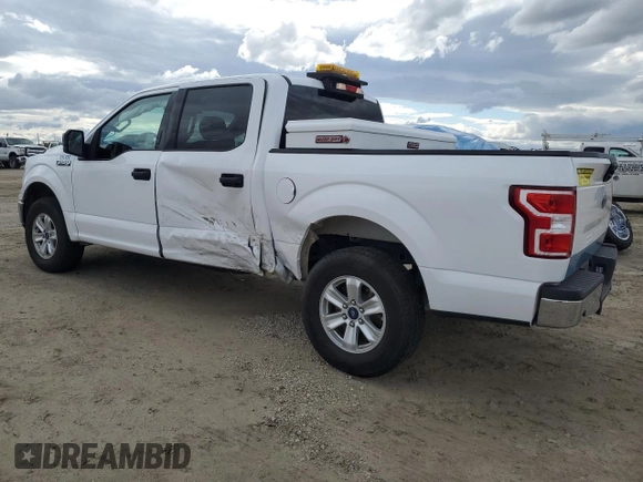 2020 Ford F-150 XL with VIN 1FTEW1E46LKF19066, listed as a Copart auction lot 49063005 with 114,277 mi miles and Clean Title. Bid and sale history available at carsss.com. Image 2.