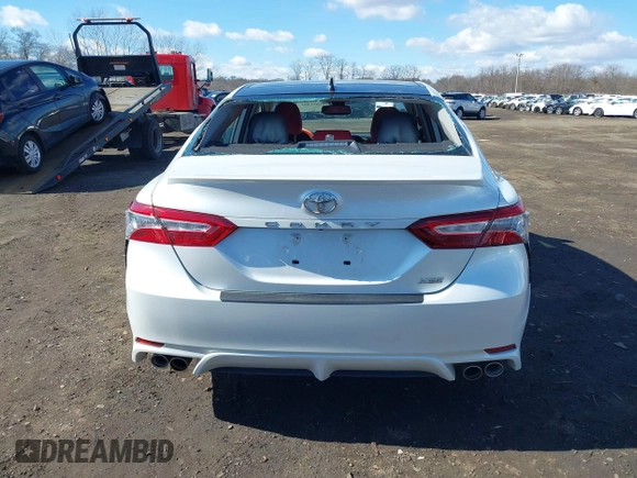2019 Toyota Camry XSE with VIN 4T1B61HK6KU742901, listed as a IAAI auction lot 41651481 with 68,505 mi miles. Bid and sale history available at carsss.com. Image 16.