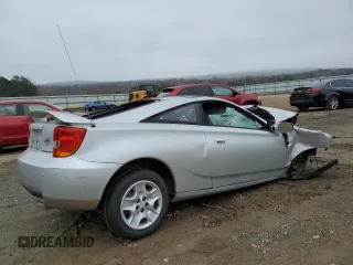 2002 Toyota Celica GT with VIN JTDDR32T320116652, listed as a Copart auction lot 83857114 with 0 mi miles and Salvage Title. Bid and sale history available at carsss.com. Image 3.
