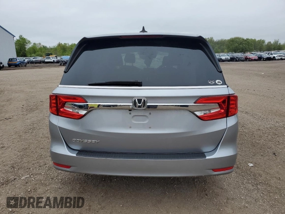 2019 Honda Odyssey EX-L z VIN 5FNRL6H7XKB049729, wystawiony jako Copart lot #55953075 z przebiegiem 129 194 mil mil oraz Szkoda całkowita • Salvage title. Historia ofert i sprzedaży dostępna na DreamBid. Obrazek 6.