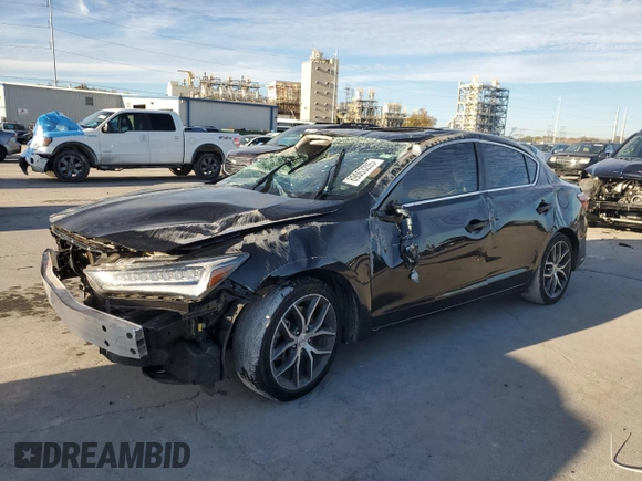 2022 Acura ILX Premium with VIN 19UDE2F7XNA005387, listed as a Copart auction lot 89003205 with Not Provided miles and Salvage Title. Bid and sale history available at DreamBid. Image 1.