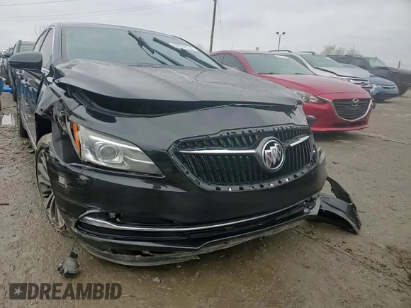 2017 Buick LaCrosse Preferred with VIN 1G4ZN5SS8HU148336, listed as a Copart auction lot 80853614 with 77,231 mi miles and Salvage Title. Bid and sale history available at carsss.com. Image 10.