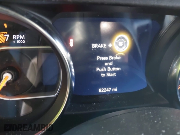 2021 Jeep Wrangler Unlimited Sahara with VIN 1C4HJXEN4MW714133, listed as a IAAI auction lot 41241040 with 82,247 mi miles and . Bid and sale history available at DreamBid. Image 7.