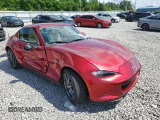 2020 Mazda MX-5 Miata Grand Touring z VIN JM1NDAM70L0414102, wystawiony jako Copart lot #55261575 z przebiegiem 70 157 mil mil oraz Szkoda całkowita • Salvage title. Historia ofert i sprzedaży dostępna na DreamBid. Obrazek 4.
