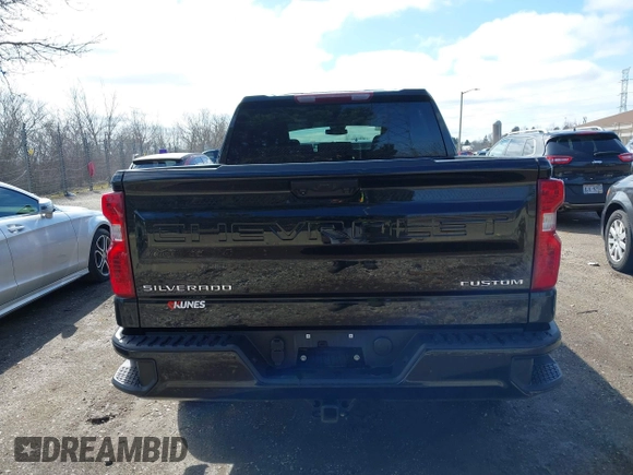 2022 Chevrolet Silverado 1500 Custom with VIN 1GCPDBEK1NZ621341, listed as a IAAI auction lot 41919907 with 60,066 mi miles. Bid and sale history available at carsss.com. Image 16.