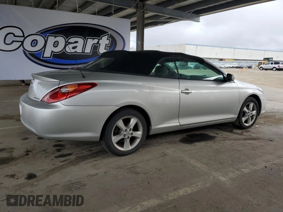 2006 Toyota Solara SE V6 with VIN 4T1FA38P26U087956, listed as a Copart auction lot 53656955 with 91,866 mi miles and Salvage Title. Bid and sale history available at carsss.com. Image 3.