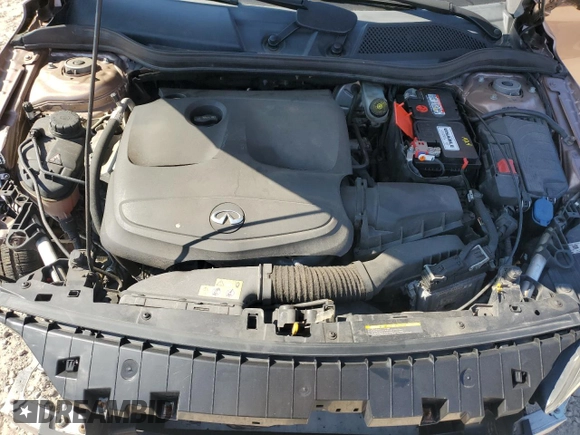 2017 Infiniti QX30 Luxury with VIN SJKCH5CR3HA017228, listed as a Copart auction lot 69993244 with 89,014 mi miles and Salvage Title. Bid and sale history available at carsss.com. Image 12.