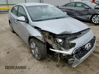 2022 Hyundai Ioniq Blue with VIN KMHC65LC0NU284899, listed as a Copart auction lot 51975395 with 96,100 mi miles and Salvage title. Bid and sale history available at DreamBid. Image 11.