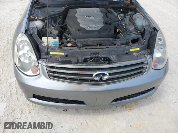 2005 Infiniti G35 with VIN JNKCV51E45M224702, listed as a Copart auction lot 54162135 with 208,872 mi miles and Non Repairable. Bid and sale history available at DreamBid. Image 11.