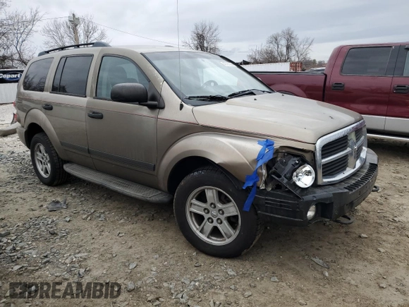 2006 Dodge Durango SLT with VIN 1D4HB48NX6F193299, listed as a Copart auction lot 47797005 with 220,783 mi miles and Salvage title. Bid and sale history available at DreamBid. Image 4.