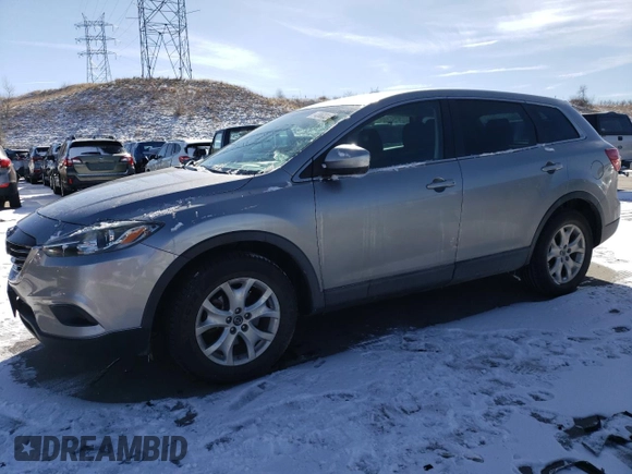 2013 Mazda CX-9 Sport with VIN JM3TB2BA7D0409506, listed as a Copart auction lot 43003285 with 193,375 mi miles and Salvage Title. Bid and sale history available at carsss.com. Image 1.