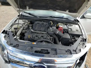 2010 Ford Fusion SEL with VIN 3FAHP0JG2AR238479, listed as a Copart auction lot 49634325 with 122,940 mi miles and Salvage Title. Bid and sale history available at carsss.com. Image 11.