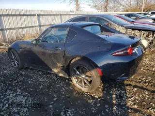 2021 Mazda MX-5 Miata Grand Touring z VIN JM1NDAM70M0458182, wystawiony jako Copart lot #43274345 z przebiegiem 14 483 mil mil oraz Czysty tytuł • Clean title. Historia ofert i sprzedaży dostępna na DreamBid. Obrazek 2.
