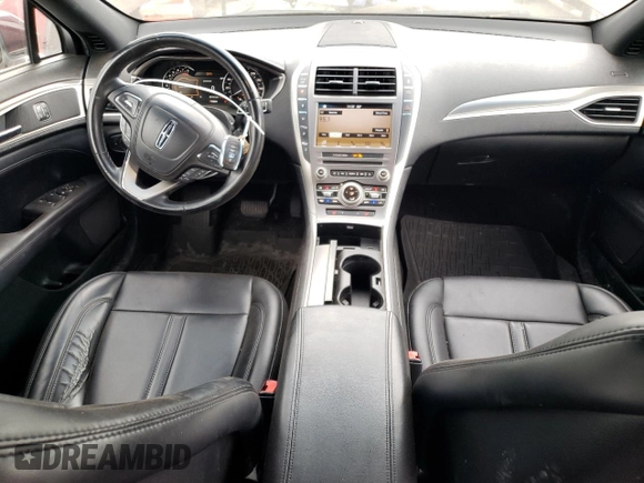 2018 Lincoln MKZ Premiere with VIN 3LN6L5B91JR611212, listed as a Copart auction lot 55393184 with 80,194 mi miles and Salvage Title. Bid and sale history available at DreamBid. Image 8.