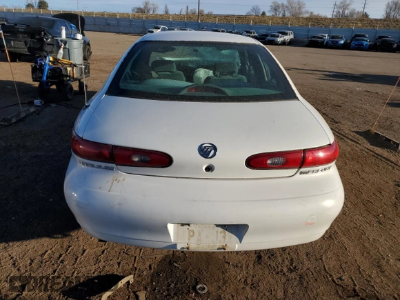 1997 Mercury Sable GS with VIN 1MELM50U6VG650207, listed as a Copart auction lot 47939155 with Not Provided miles and Salvage Title. Bid and sale history available at carsss.com. Image 6.