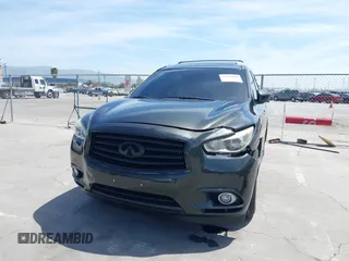 2014 Infiniti QX60 with VIN 5N1AL0MM4EC500639, listed as a IAAI auction lot 42098988 with 69,261 mi miles and . Bid and sale history available at carsss.com. Image 6.