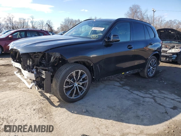 2019 BMW X5 xDrive40i with VIN 5UXCR6C5XKLL05938, listed as a Copart auction lot 38345323 with 33,265 mi miles. Bid and sale history available at carsss.com. Image 1.