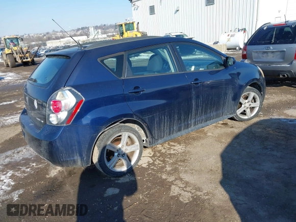 2010 Pontiac Vibe with VIN 5Y2SM6E04AZ405364, listed as a IAAI auction lot 41419446 with 144,209 mi miles. Bid and sale history available at carsss.com. Image 4.