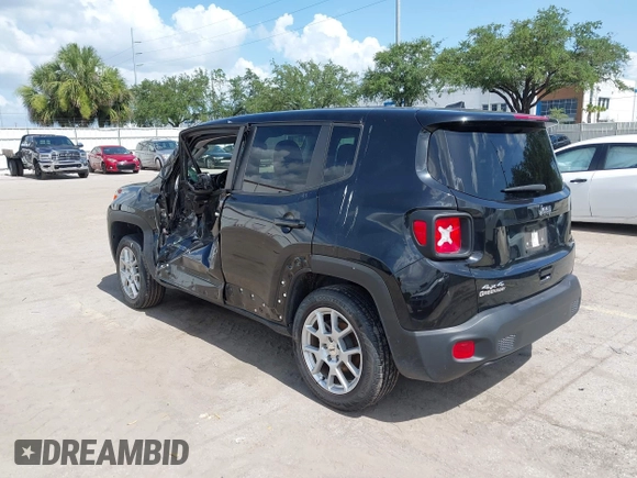 2023 Jeep Renegade Latitude with VIN ZACNJDB10PPP56011, listed as a IAAI auction lot 42512212 with 40,214 mi miles and . Bid and sale history available at DreamBid. Image 3.
