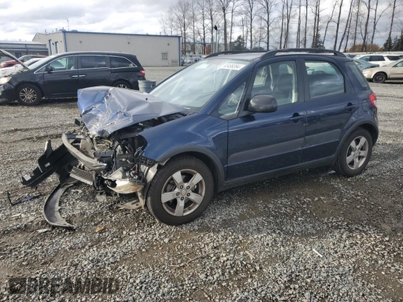 2011 Suzuki SX4 Crossover with VIN JS2YB5A35B6302411, listed as a Copart auction lot 80488394 with 63,532 mi miles and Salvage Title. Bid and sale history available at carsss.com. Image 1.
