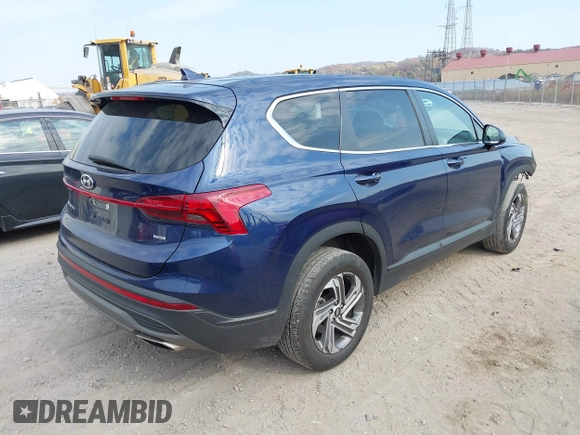2021 Hyundai Santa Fe SE with VIN 5NMS1DAJ2MH366410, listed as a IAAI auction lot 40678782 with 33,069 mi miles. Bid and sale history available at carsss.com. Image 16.